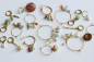 Preview: Adventskalender Charm Schmuck 2025: DIY Komplettset für Kette, Armband und Ohrringe für Frauen